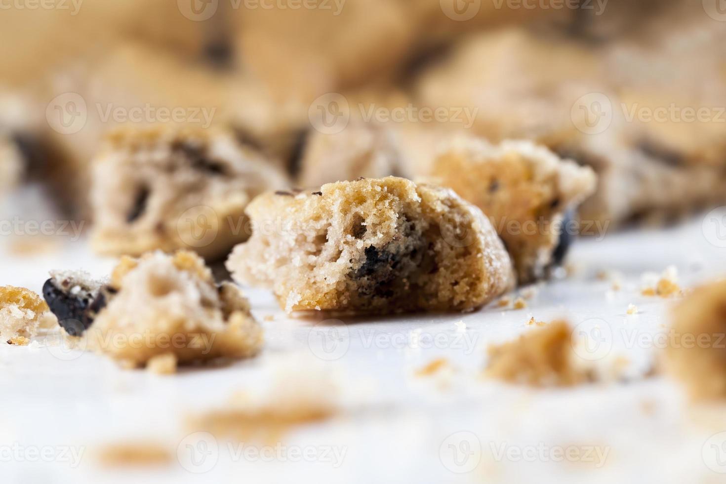 cibo per dolci biscotti sbriciolati foto