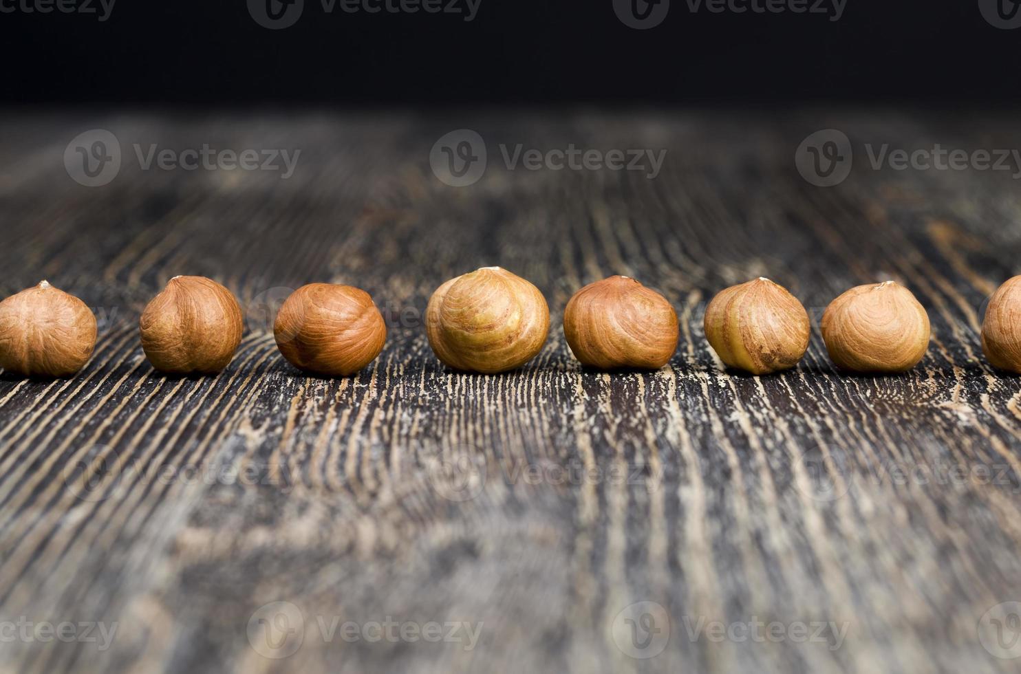 nocciole che vengono utilizzate per il cibo foto