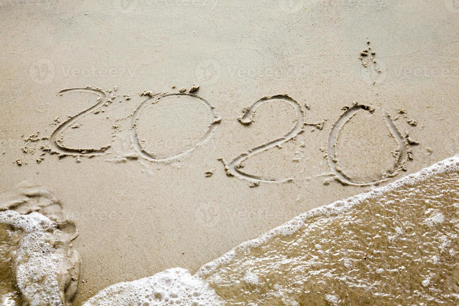 foto di sabbia sulla spiaggia