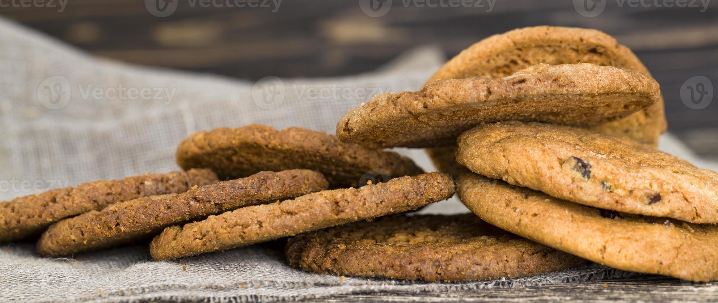 impilare deliziosi biscotti fatti in casa foto