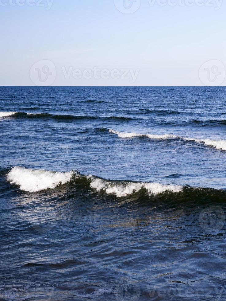 paesaggio marino sul mar baltico foto