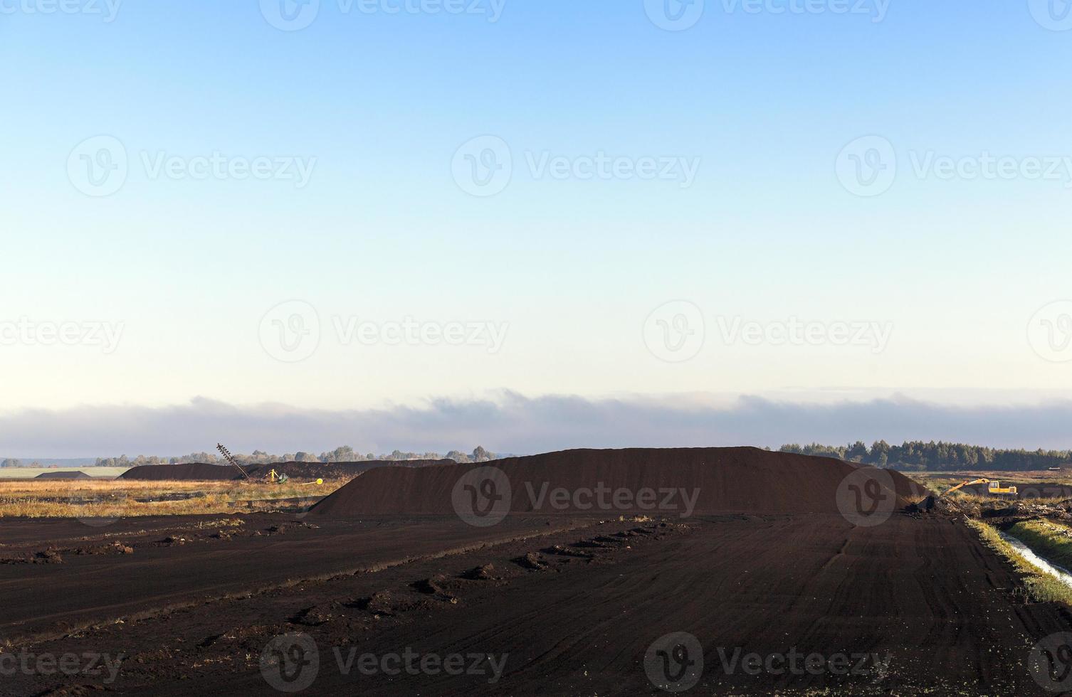 carriere con la torba foto