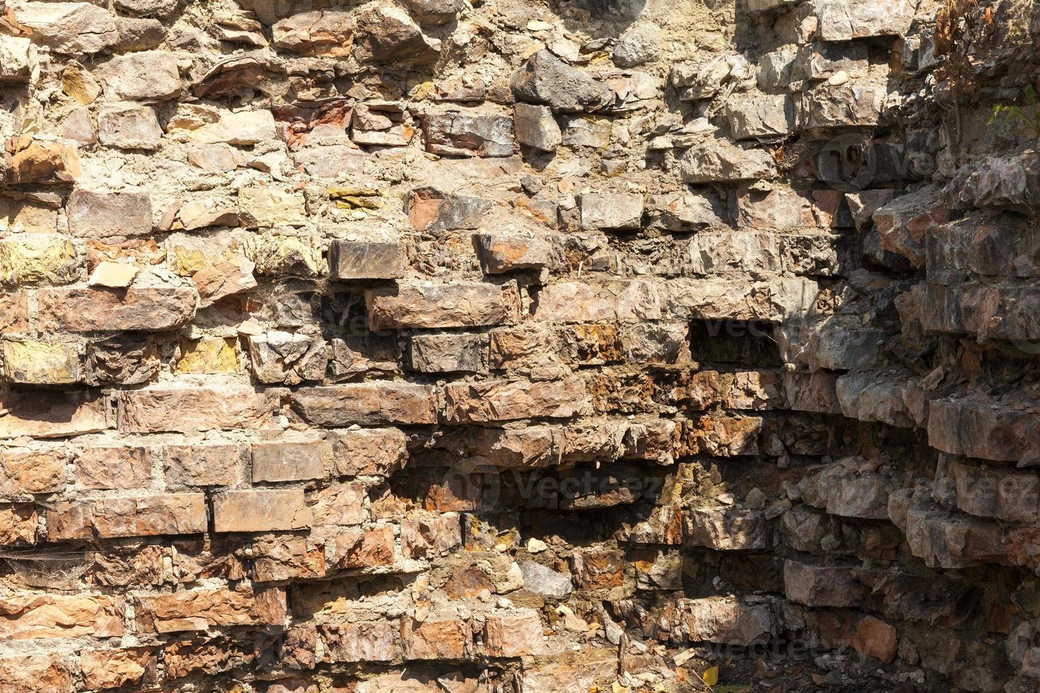 parte del muro dell'edificio foto