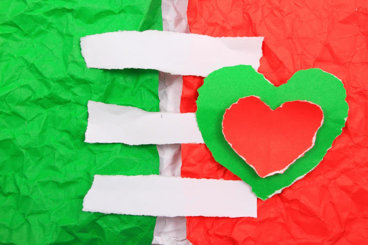 sfondo semplice creativo il giorno di San Valentino foto