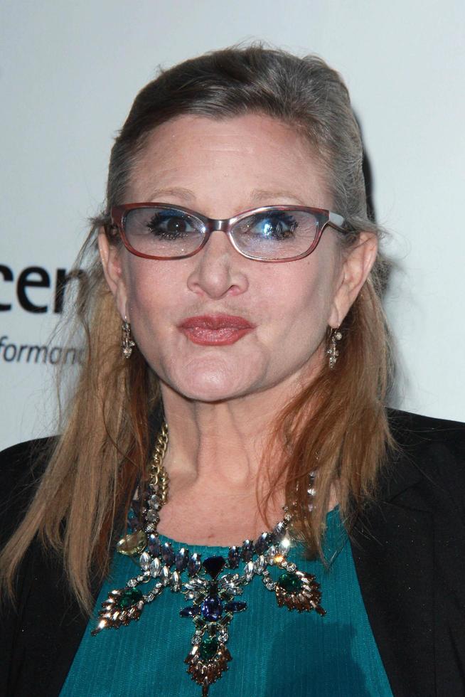 los angeles, 19 febbraio - carrie fisher all'evento di premi pre-accademia oscar wilde us-irlanda presso un robot cattivo il 19 febbraio 2015 a santa monica, ca foto