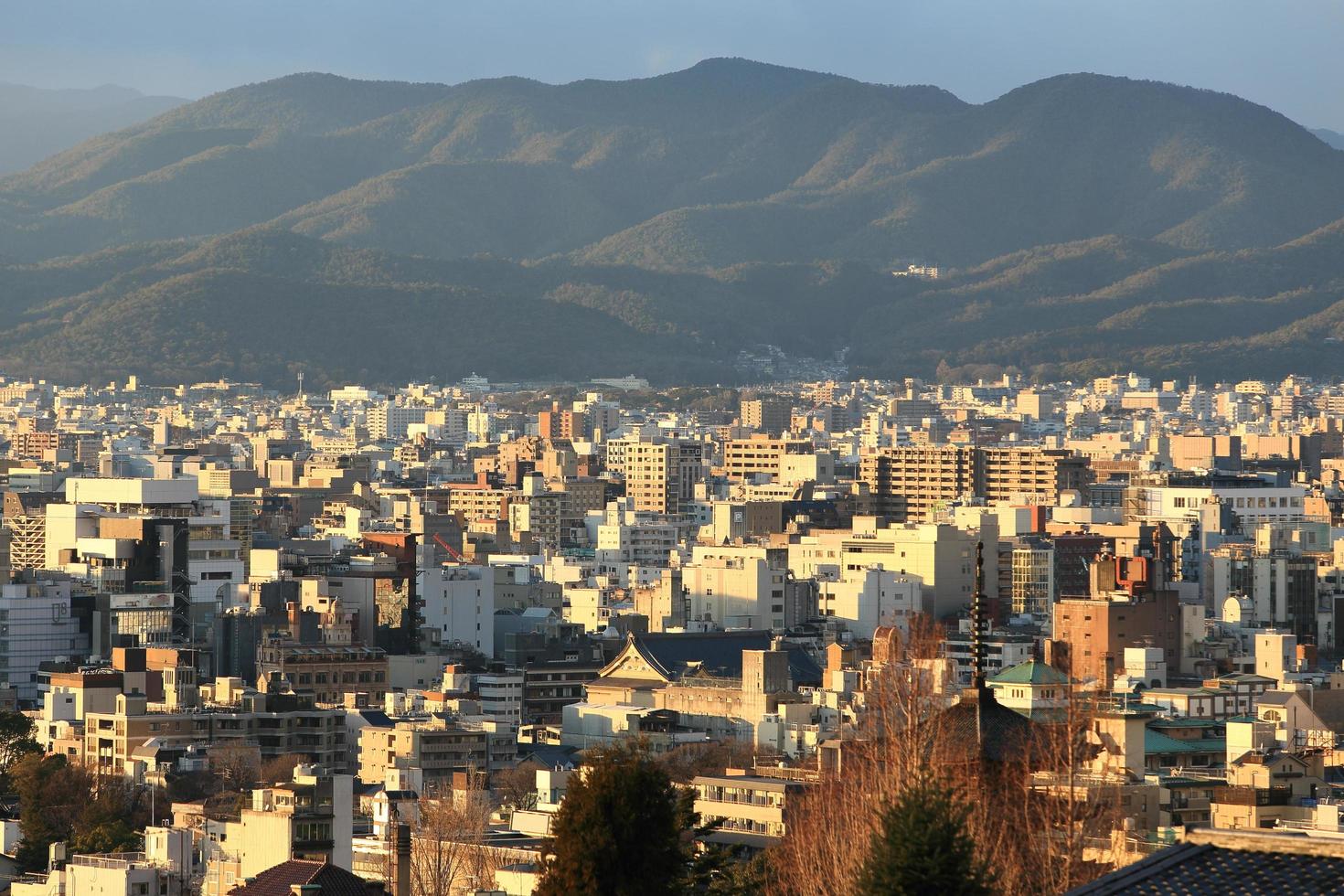 kyoto, giappone - città nella regione del kansai. foto