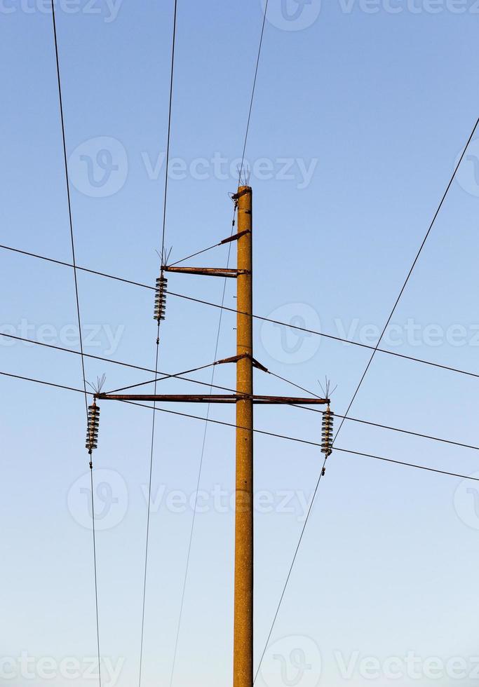 sistema di trasmissione dell'energia elettrica foto