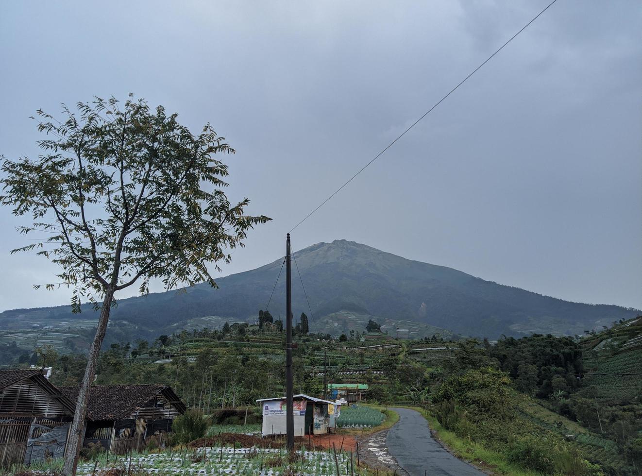 foto estetica del paesaggio montano