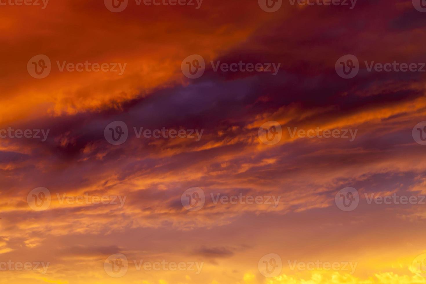 cielo durante il tramonto foto