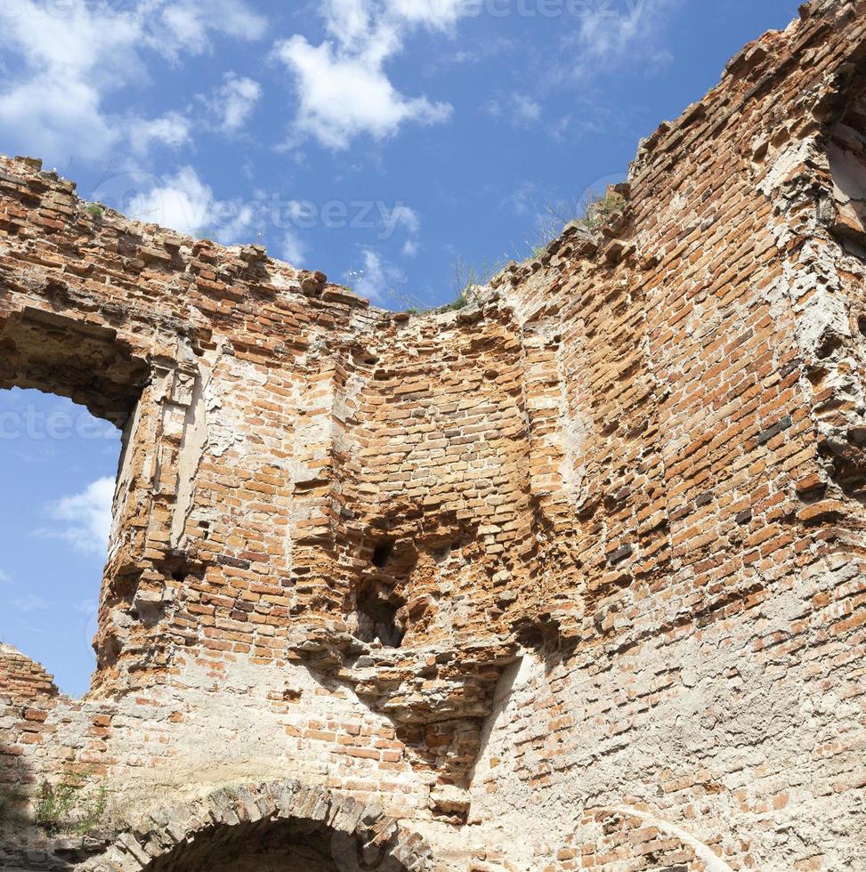 rovine di un muro foto