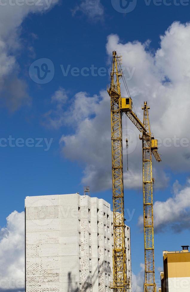 costruzione di un nuovo edificio foto