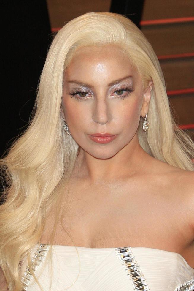 Los Angeles, 2 marzo - lady gaga al party oscar vanity fair 2014 al viale del tramonto il 2 marzo 2014 a west hollywood, ca foto