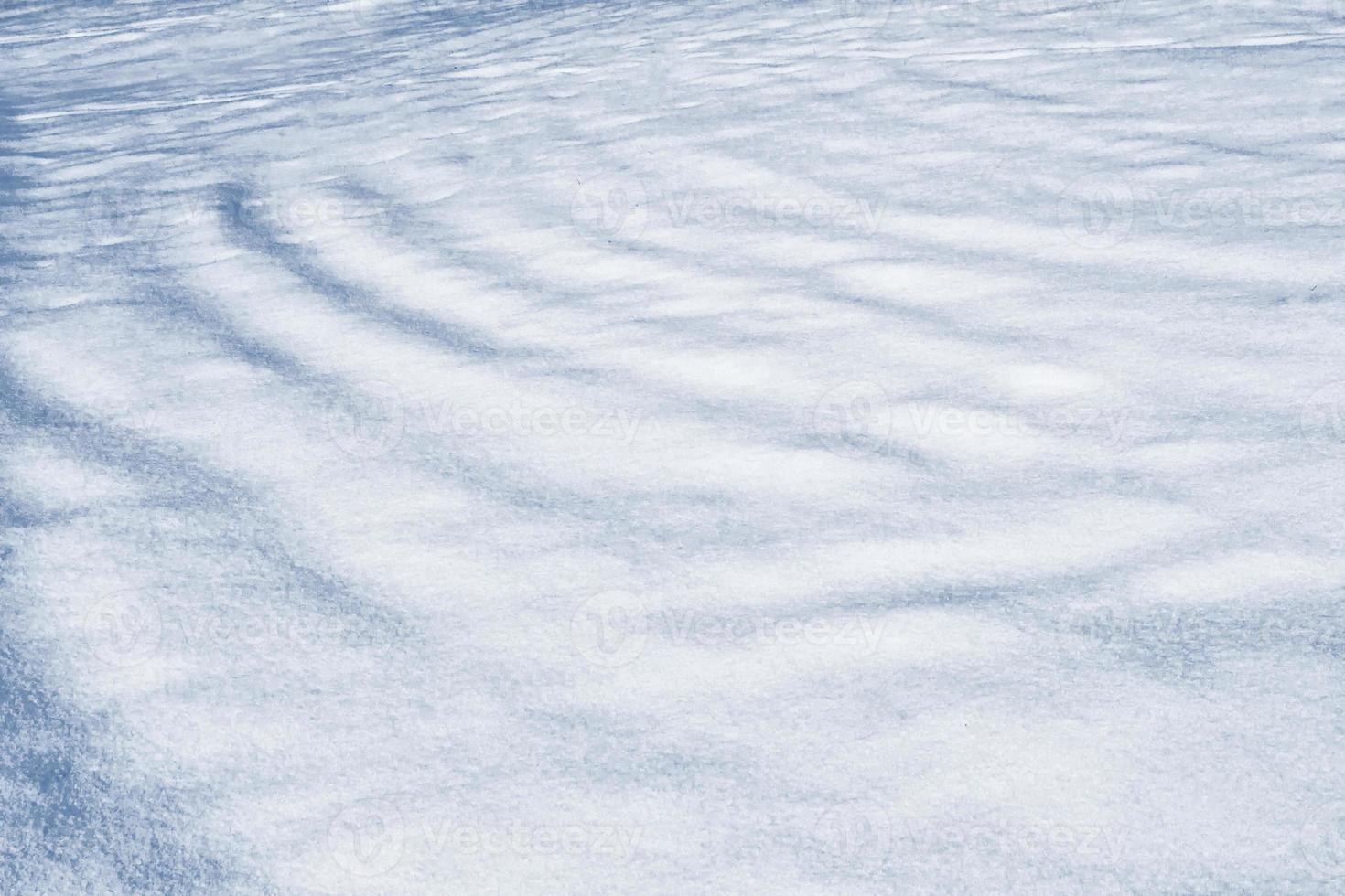 sfondo. paesaggio invernale. la consistenza della neve foto