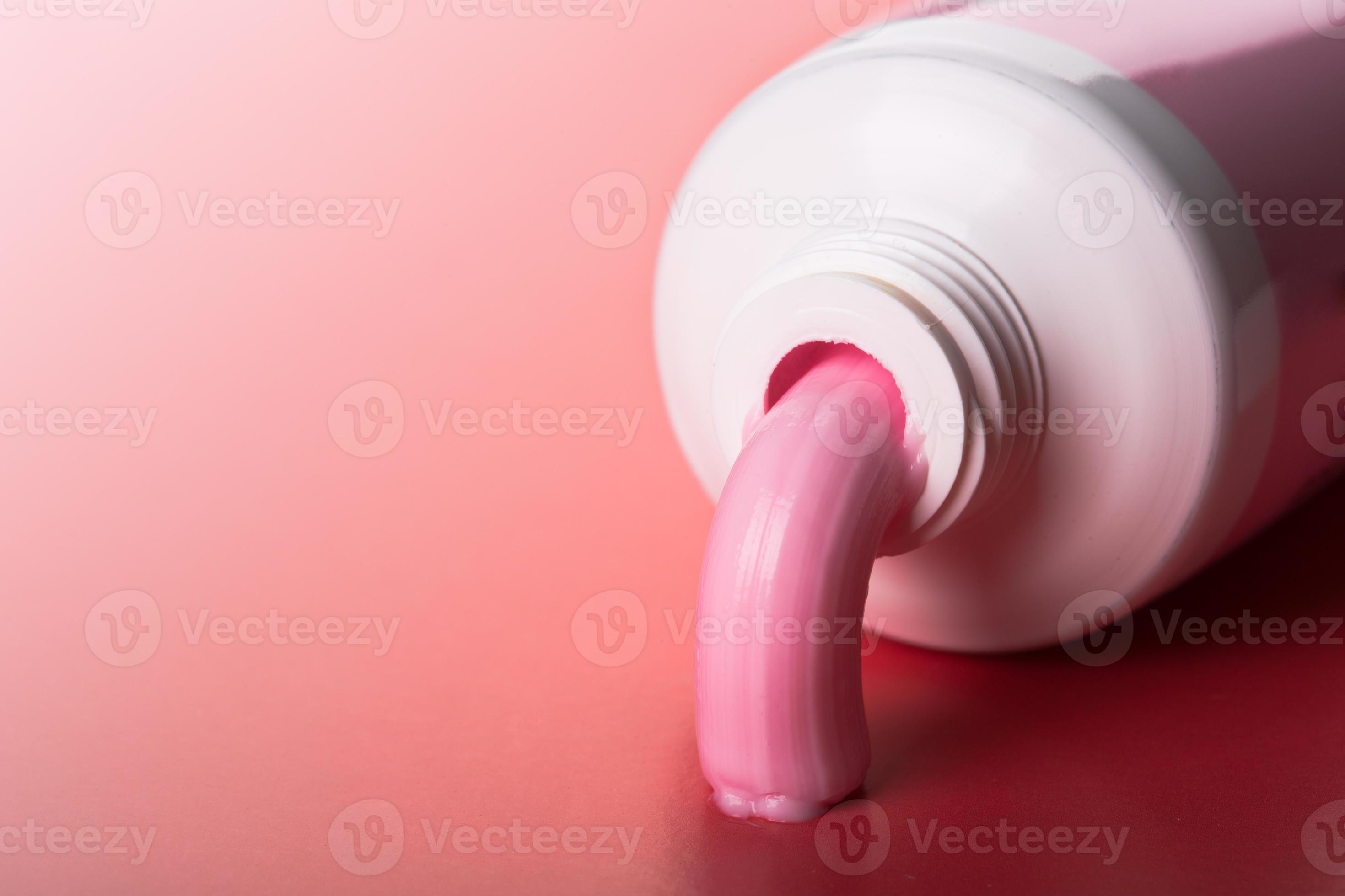 dentifricio rosa foto