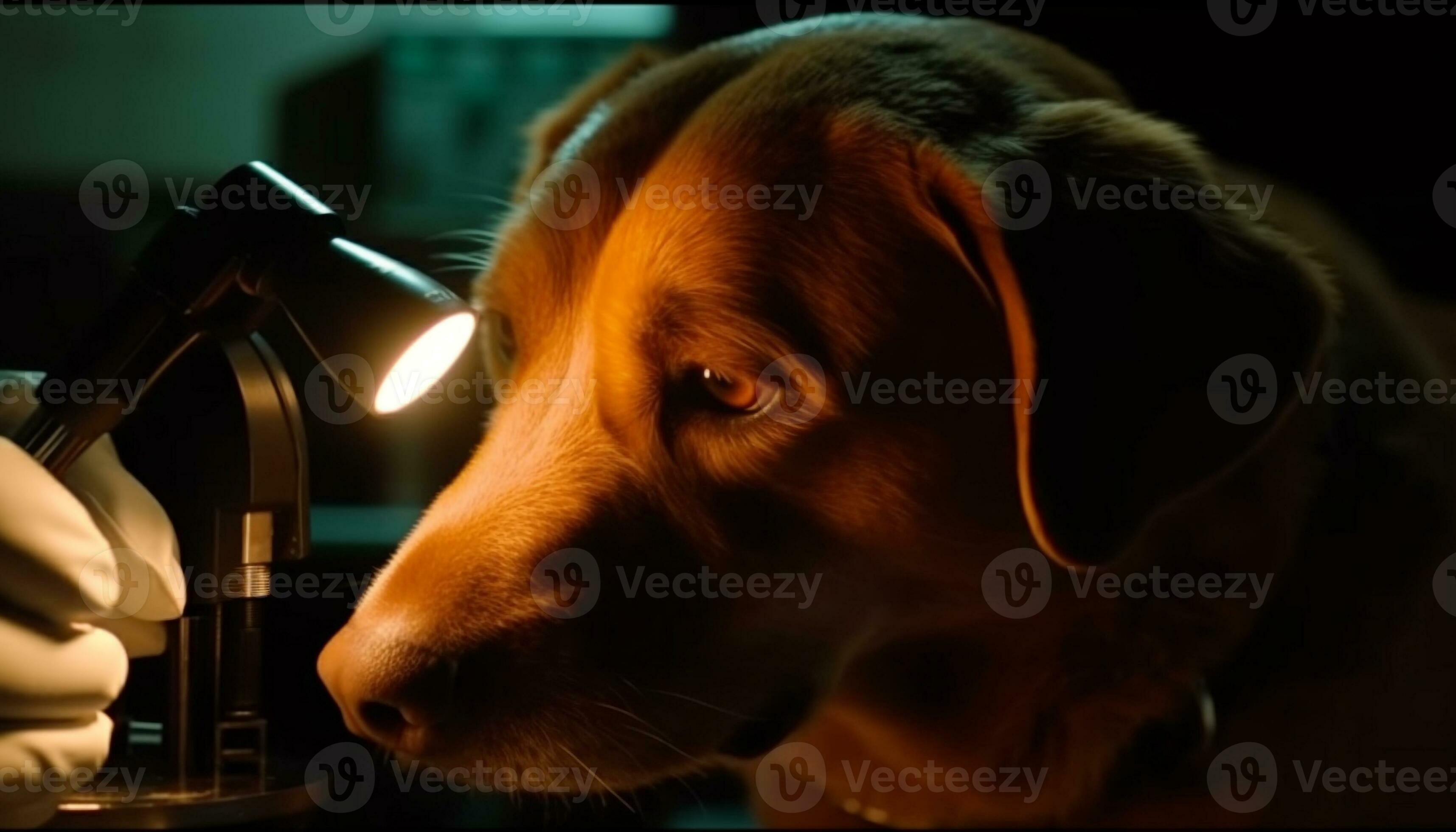 di razza cane da riporto cucciolo seduta, guardare a telecamera generato di  ai 25116546 Stock Photo su Vecteezy