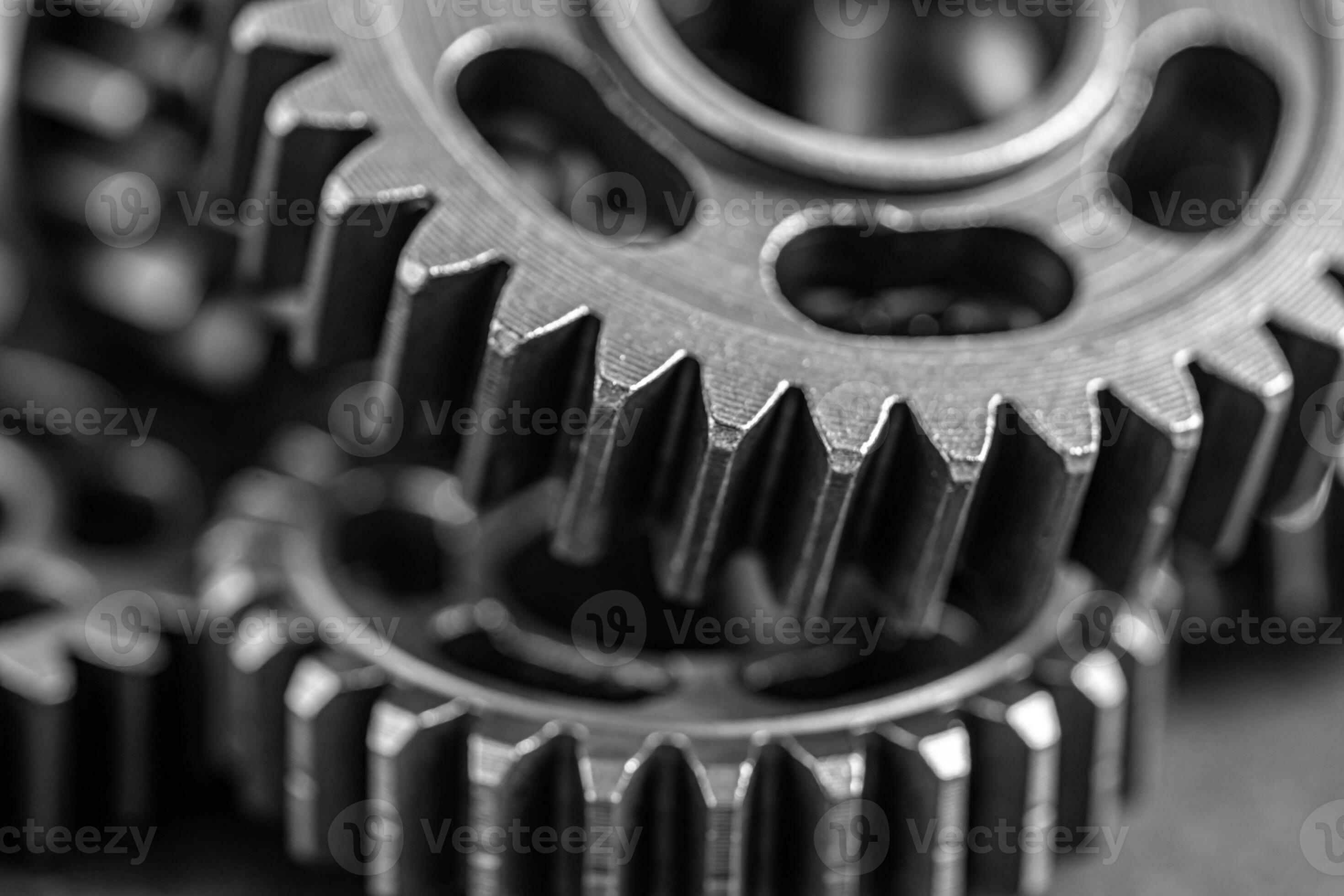 Ingranaggio e ingranaggi ruote, orologio meccanismo, ottone metallo motore  industriale. 27534931 Stock Photo su Vecteezy