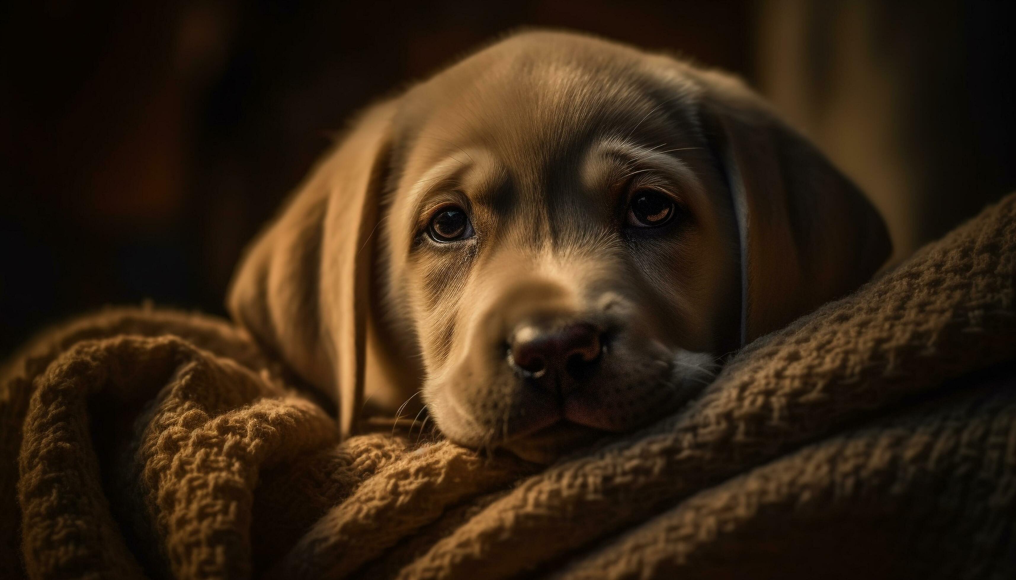 carino di razza cane seduta nel erba, guardare a telecamera all'aperto  generato di ai 25083965 Stock Photo su Vecteezy