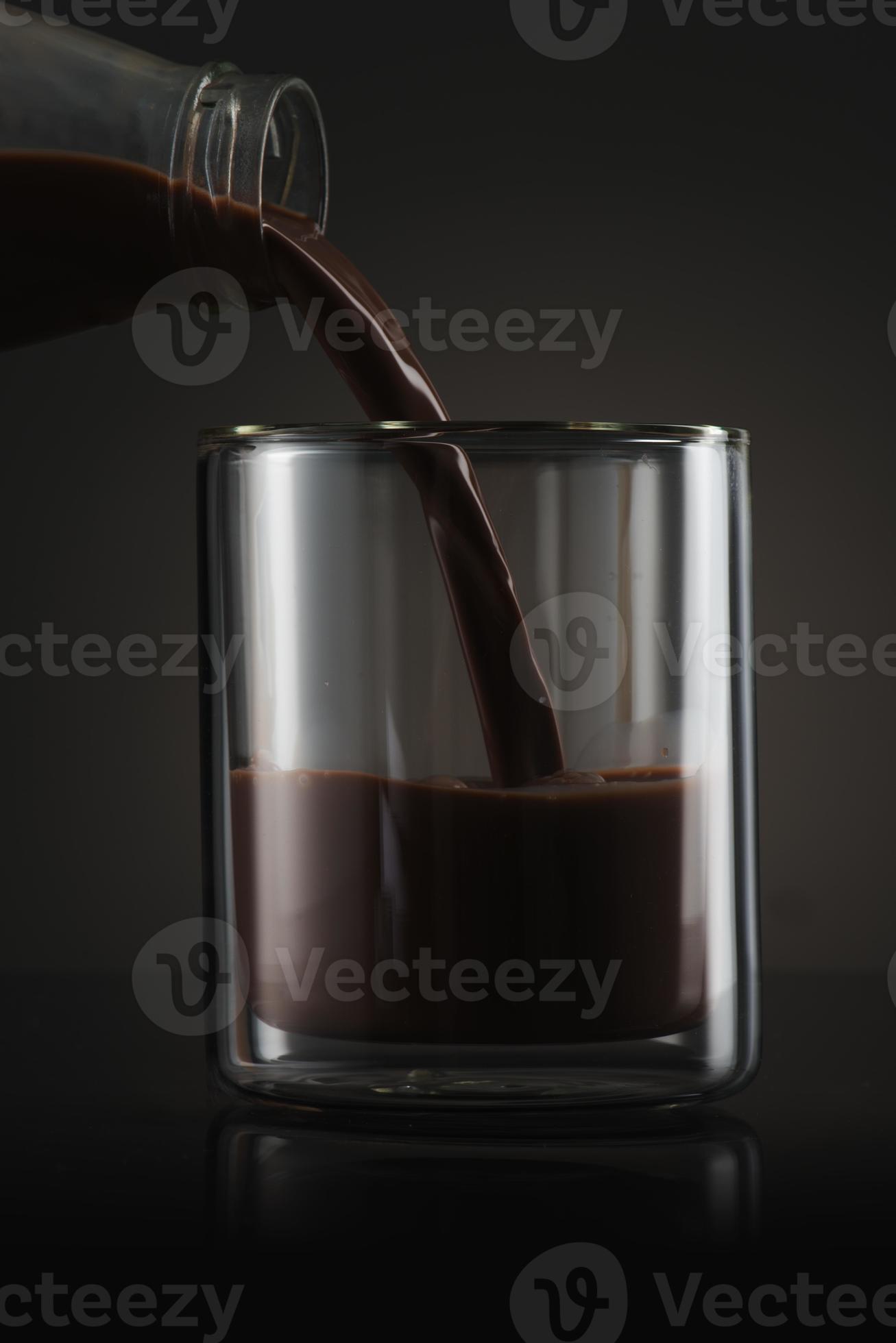 latte al cioccolato foto