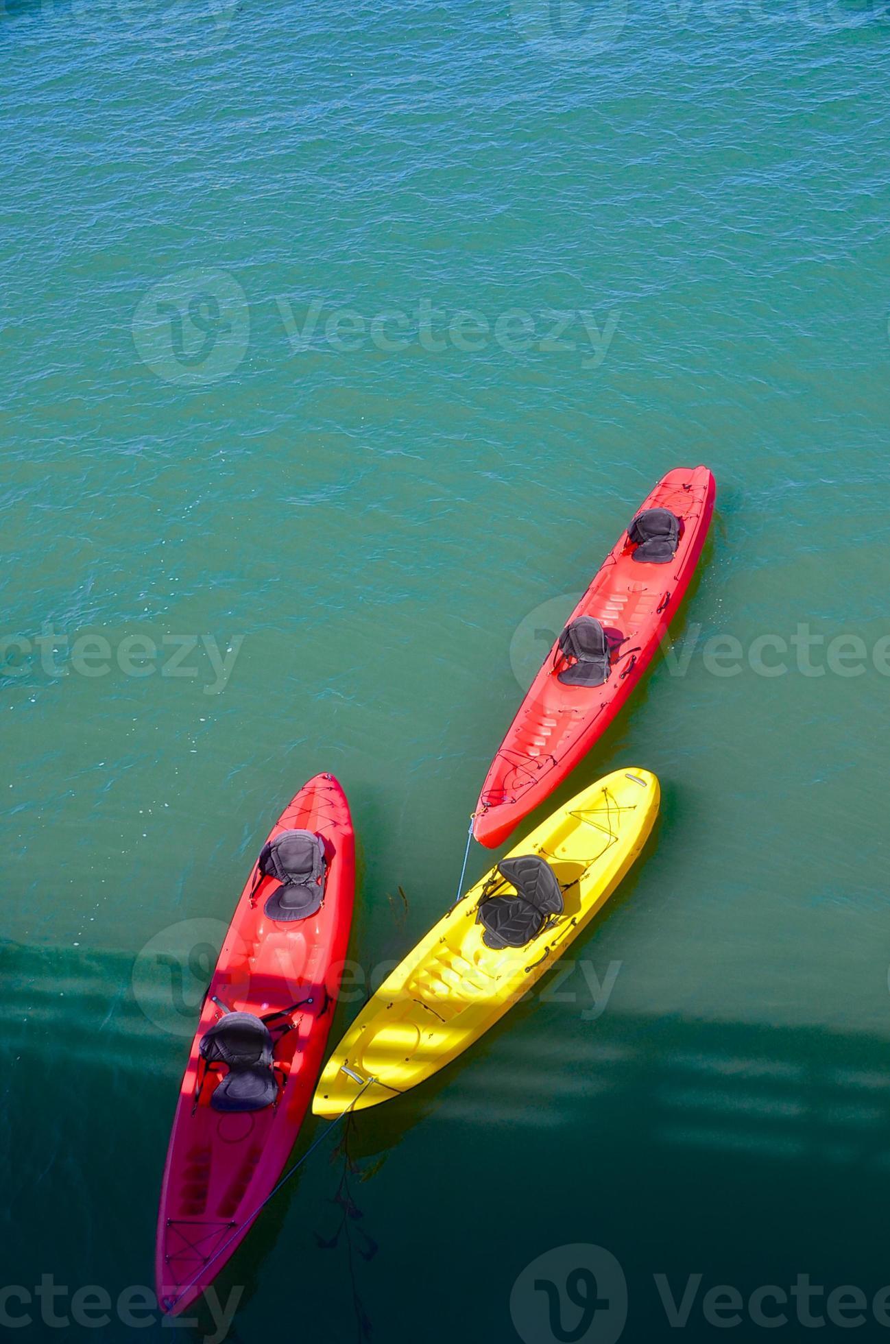 trio di kayak foto