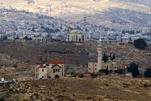 il deserto della Giudea in Medio Oriente in Israele. fin dall'antichità questo luogo è servito da rifugio per eremiti e ribelli. foto