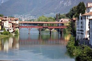 ponte su un fiume in Israele. foto