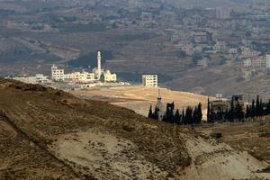 il deserto della Giudea in Medio Oriente in Israele. fin dall'antichità questo luogo è servito da rifugio per eremiti e ribelli. foto