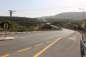 ponte su un fiume in Israele. foto