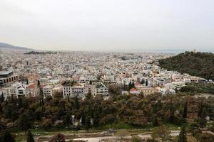 atene grecia 3 aprile 2022 atene è la capitale della grecia e il centro dell'antica civiltà greca. foto