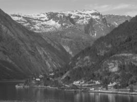 eidfjord in Norvegia foto