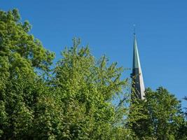 la città di billerbeck nel muensterland tedesco foto