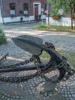 villaggio di krudenburg sul fiume Lippe foto