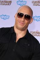 los angeles, 21 luglio - vin diesel alla premiere dei guardiani della galassia al teatro dolby il 21 luglio 2014 a los angeles, ca foto