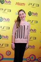 los angeles, 22 ottobre - cozi zuehlsdorff arrivando al potere di varietà 2011 della gioventù evemt presso i paramount studios il 22 ottobre 2011 a los angeles, ca foto