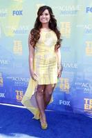 los angeles, 7 agosto - demi lovato arriva ai premi Teen Choice 2011 al gibson anfiteatro il 7 agosto 2011 a los angeles, ca foto