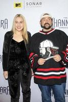 los angeles, 4 dicembre - harley quinn smith, kevin smith alle cronache di lui shannara ai teatri ipic il 4 dicembre 2015 a los angeles, ca foto