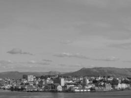 la città di Stavanger in Norvegia foto