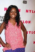 los angeles, 10 aprile - Camille Winbush arriva alla celebrazione del tredicesimo anniversario della rivista di nylon a smashbox il 10 aprile 2012 a los angeles, ca foto