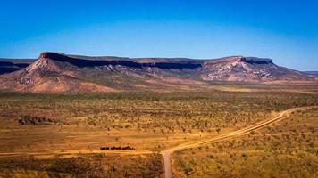 immagine aerea delle gamme di cockburn wa australia foto