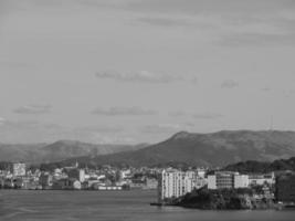 la città di Stavanger in Norvegia foto