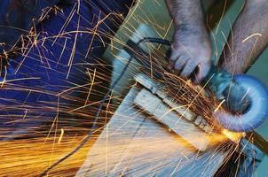 scintille dei lavoratori del settore foto