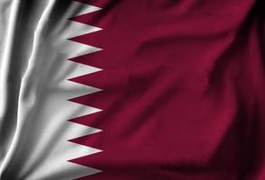 bandiera del qatar foto