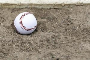 terra del tumulo del lanciatore di baseball foto