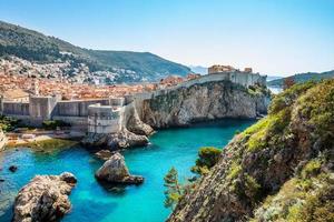 dubrovnik croazia centro storico foto