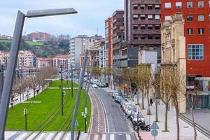 strada di bilbao, spagna foto