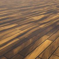 pavimentazione del campo da basket in legno duro. rendering 3d foto