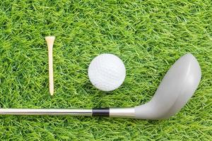 oggetto sportivo relativo all'attrezzatura da golf foto