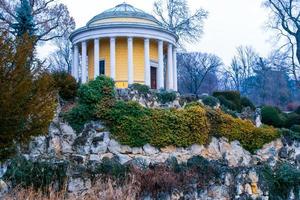 eisenstadt, austria - 16 febbraio 2017 esterhazy schloss, eisenstadt, burgenland, il palazzo nel centro di eisenstadt, il punto di riferimento della capitale del burgenland, austria foto