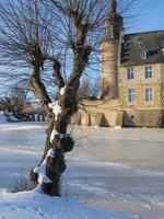 orario invernale in un castello in germania foto