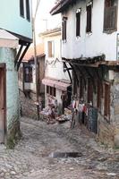 strada nel villaggio di cumalikizik, bursa, turchia foto