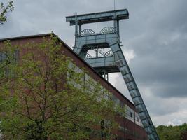 vecchia miniera di carbone nell'area della ruhr tedesca foto